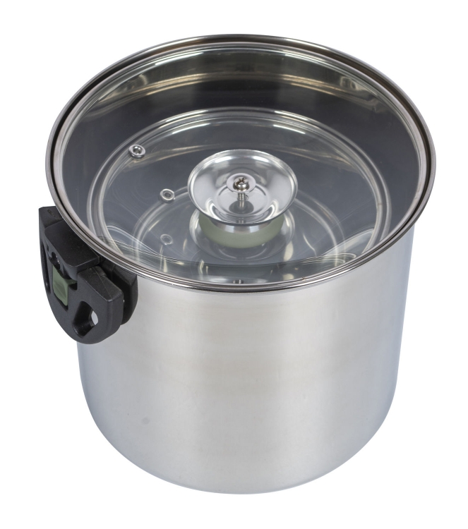 Bo-Camp Bo-Camp Pannenset Elegance Compact 3 RVS 2100931 Bo-Camp koken 2100931 ecru bij Leerentveldvrijetijd.nl