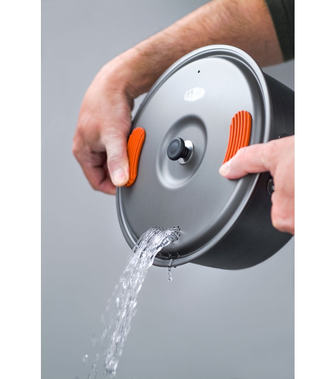 GSI Outdoors GSI Outdoors Halulite 3,2 liter cook pot GS50193 GSI Outdoors koken GS50193 ecru bij Leerentveldvrijetijd.nl