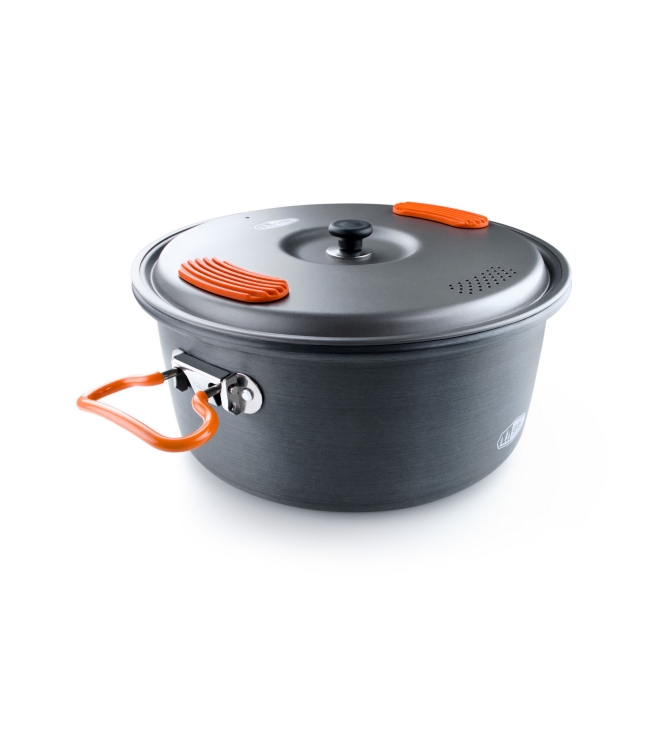 GSI Outdoors GSI Outdoors Halulite 3,2 liter cook pot GS50193 GSI Outdoors koken GS50193 ecru bij Leerentveldvrijetijd.nl