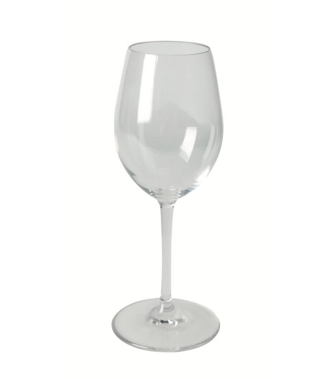 Bo-Camp Bo-Camp Witte wijnglas deluxe PC Los 6101460 Bo-Camp koken 6101460 ecru bij Leerentveldvrijetijd.nl
