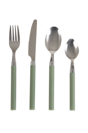 Bo-Camp Bo-Camp Bestekset in box 4-dlg 1-p.groen Bo-Camp Bo-Camp Bestekset in box 4-dlg 1-p.groen