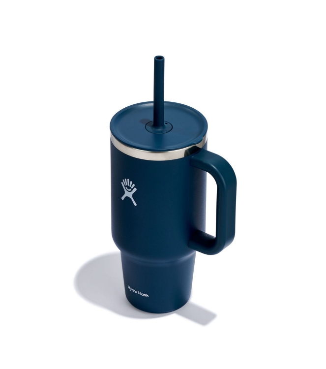 hydro flask hydro flask 32 OZ All Around Travel Tumbler indigo TT32PS464 Indigo hydro flask koken TT32PS464 antraciet bij Leerentveldvrijetijd.nl