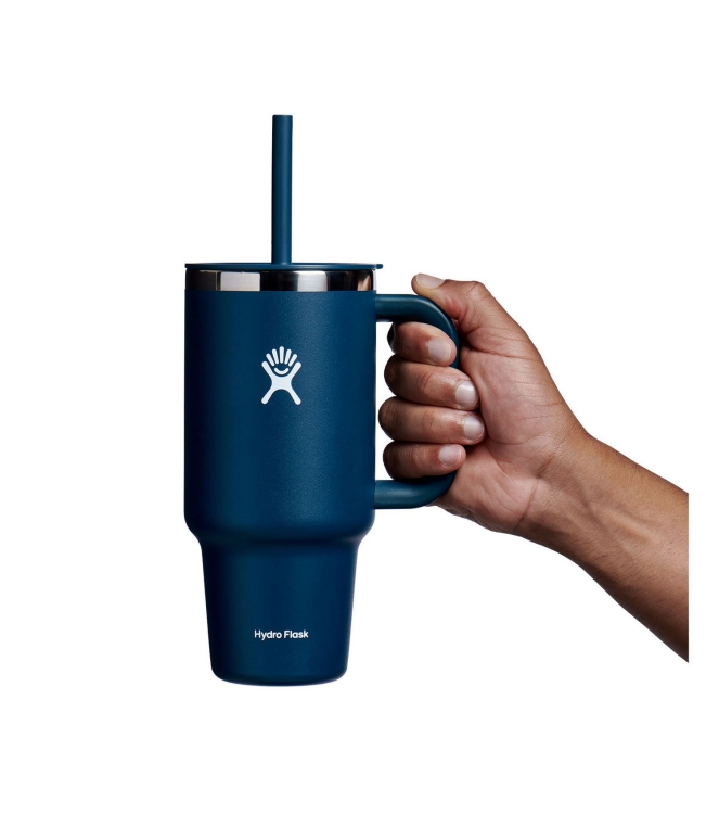 hydro flask hydro flask 32 OZ All Around Travel Tumbler indigo TT32PS464 Indigo hydro flask koken TT32PS464 antraciet bij Leerentveldvrijetijd.nl