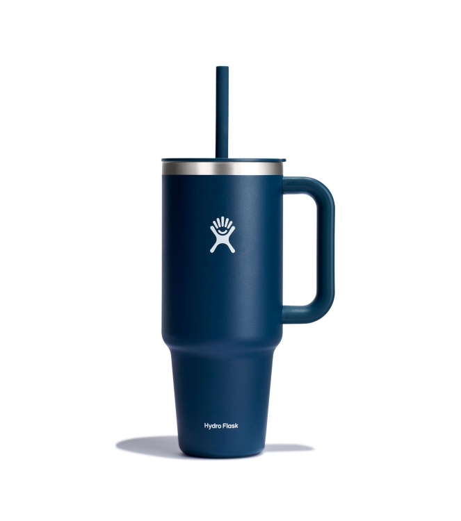 hydro flask hydro flask 40 OZ All Around Travel Tumbler indigo TT40PS464 Indigo hydro flask koken TT40PS464 antraciet bij Leerentveldvrijetijd.nl
