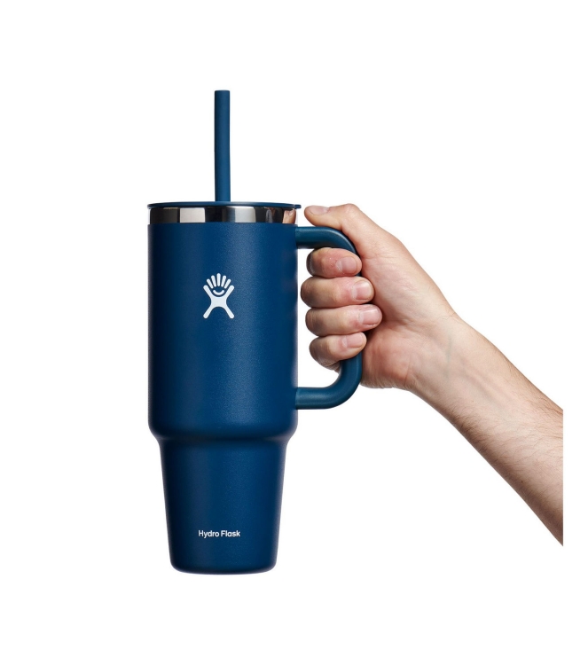 hydro flask hydro flask 40 OZ All Around Travel Tumbler indigo TT40PS464 Indigo hydro flask koken TT40PS464 antraciet bij Leerentveldvrijetijd.nl