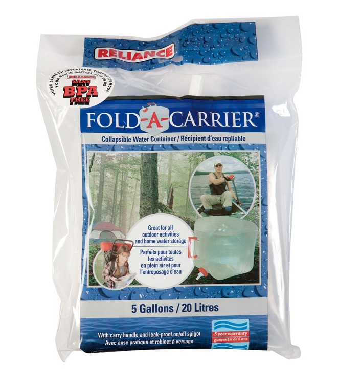 Reliance Reliance Opvouwbare Jerrycan 20 liter 6603450 Reliance koken 6603450 ecru bij Leerentveldvrijetijd.nl