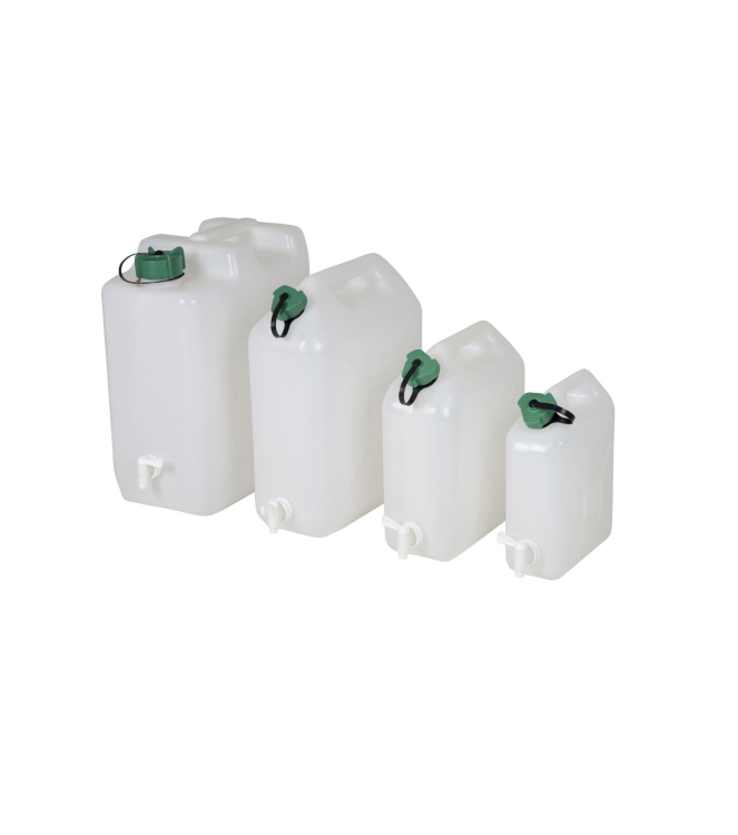 Eda Eda Jerrycan 10 liter met kraan 6603650 Eda koken 6603650 ecru bij Leerentveldvrijetijd.nl