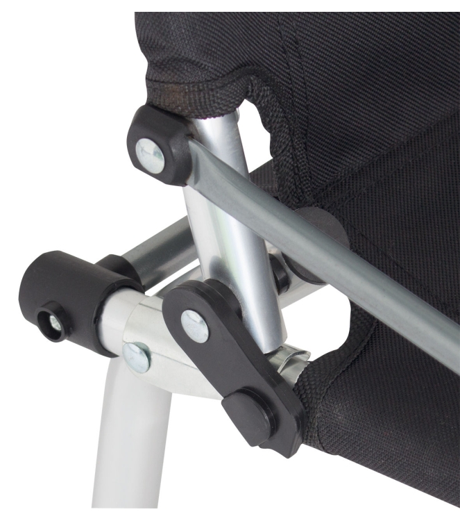 Eurotrail Eurotrail Campingstoel Moita black ETCF0842 black Eurotrail meubilair ETCF0842 licht grijs bij Leerentveldvrijetijd.nl