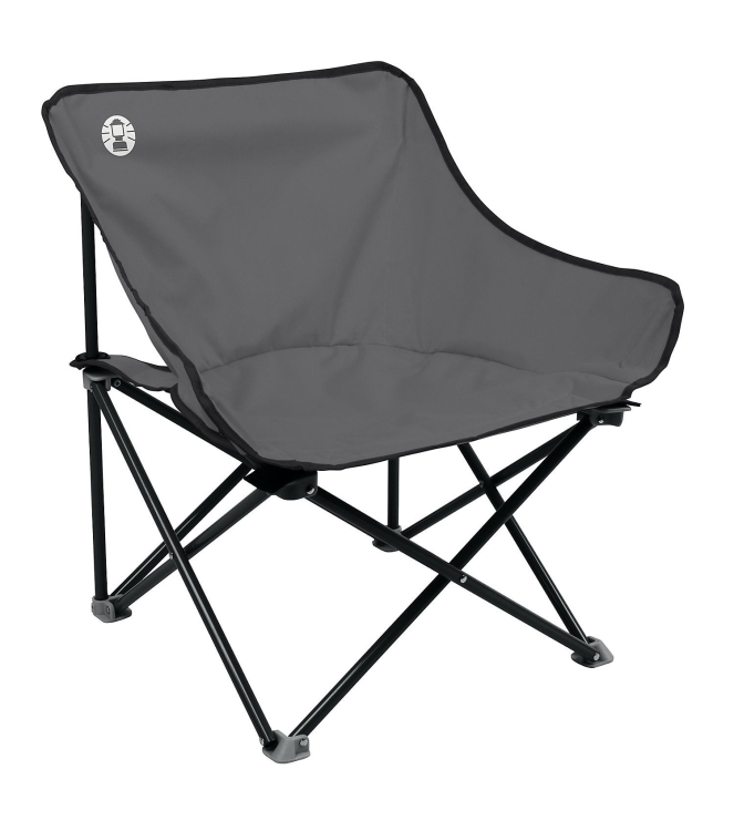 Coleman Coleman Kickback Chair grey 2000038346 Grey Coleman meubilair 2000038346 lichtblauw bij Leerentveldvrijetijd.nl