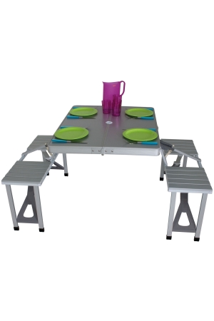 Eurotrail Eurotrail Campingset Limoux picknicktafel Eurotrail Eurotrail Campingset Limoux picknicktafel