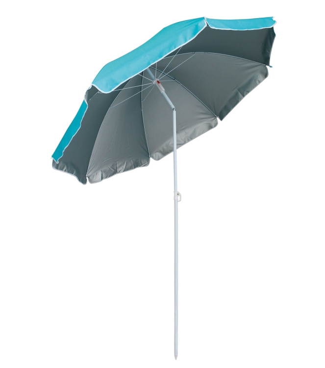 Eurotrail Eurotrail Strand Parasol 0600 royal blue ETCF0933 0600 royal blue Eurotrail meubilair ETCF0933 antraciet bij Leerentveldvrijetijd.nl