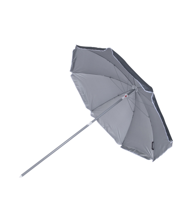 Bo-Camp Bo-Camp Parasol Nylon Diameter 160cm grijs 7267266 grijs Bo-Camp meubilair 7267266 lichtblauw bij Leerentveldvrijetijd.nl