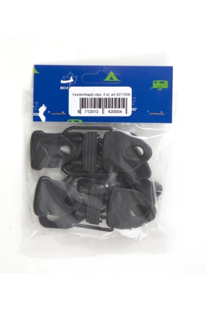 Bo-Camp Bo-Camp Voortenttapijt clips per 4 Stuks 