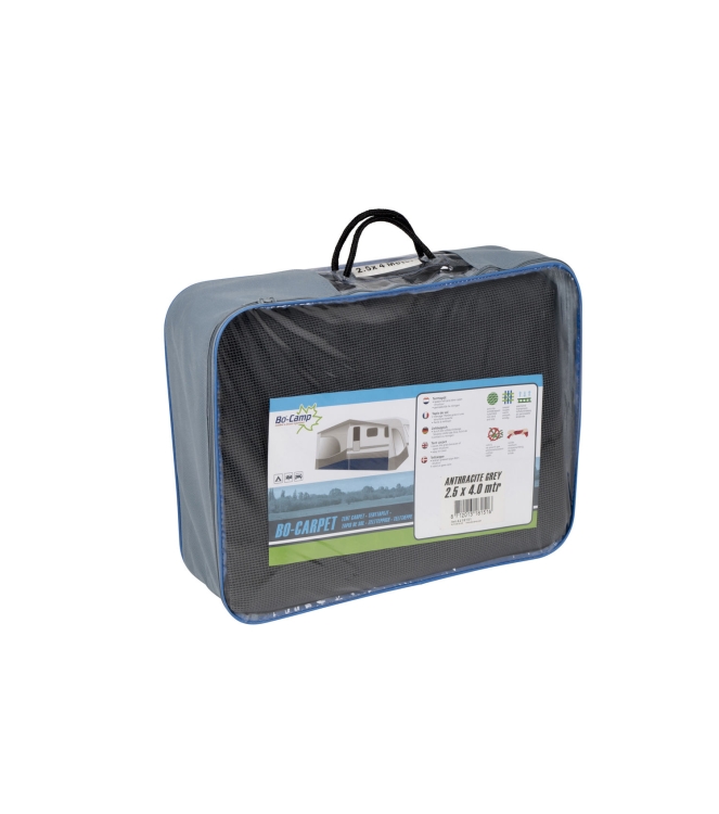 Bo-Camp Bo-Camp Tenttapijt 2,5 x 4,0m Anctraciet 4218151 Bo-Camp tenten 4218151 black bij Leerentveldvrijetijd.nl