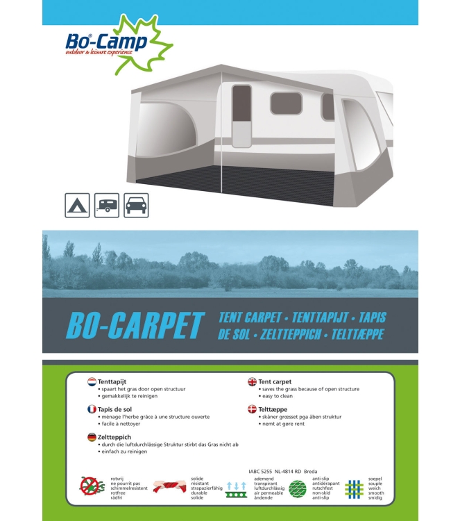 Bo-Camp Bo-Camp Tenttapijt pak 2,5 x 3 meter antraciet 4218150 antraciet Bo-Camp tenten 4218150 bij Leerentveldvrijetijd.nl