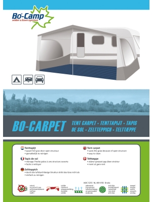 Bo-Camp Bo-Camp Tenttapijt 2,5 x 6,0 meter Blauw