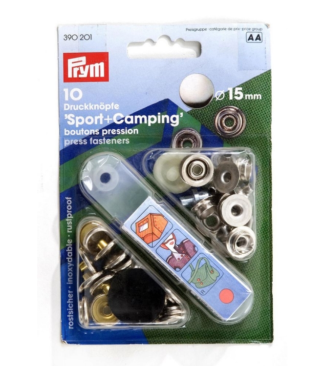 Prym Prym Drukknopen + Mont. 10 stuks 4111025 Prym tenten 4111025 ecru bij Leerentveldvrijetijd.nl