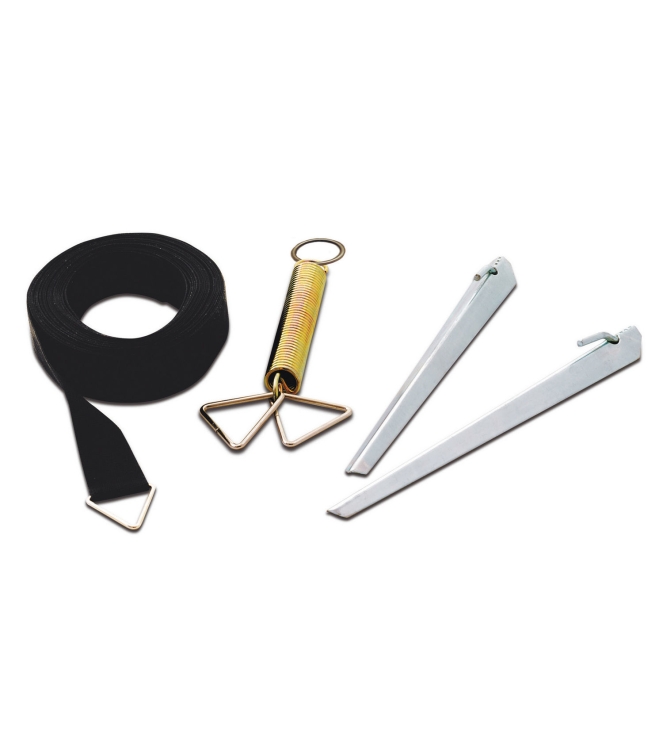 Bo-Camp Bo-Camp Stormband set 13m + 2 haringen 4163751 Bo-Camp tenten 4163751 ecru bij Leerentveldvrijetijd.nl