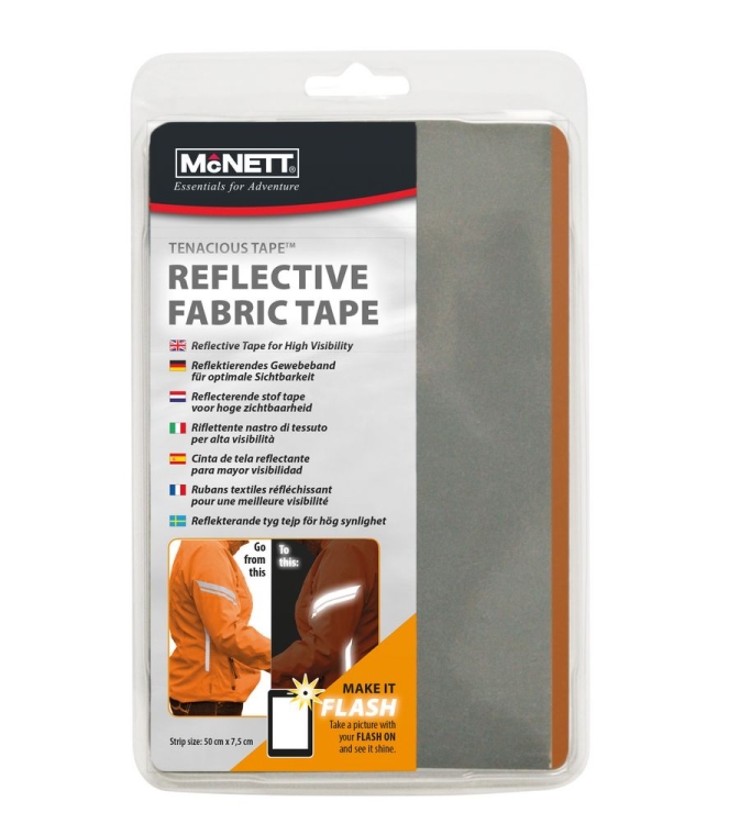 McNett McNett Tenacious Reflective Tape 5713057 McNett tenten 5713057 ecru bij Leerentveldvrijetijd.nl