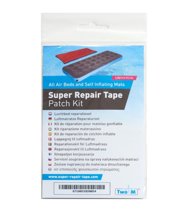 Bo-Camp Bo-Camp Super Repair Tape patch kit 5714030 Bo-Camp tenten 5714030 ecru bij Leerentveldvrijetijd.nl