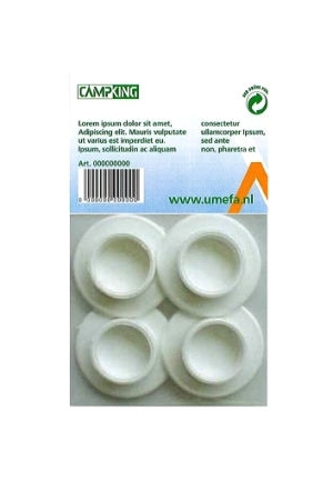 campking campking zak 4 tentstokvoet 28/48 mm. kun  campking campking zak 4 tentstokvoet 28/48 mm. kun