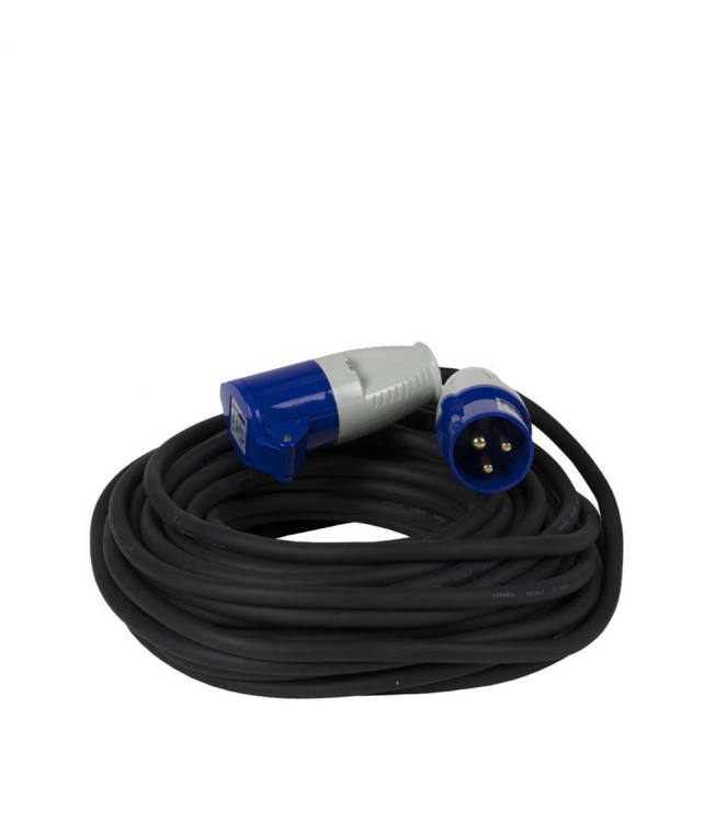 Gimeg Gimeg 20M kabel CEE verlengkabel 4631920 Gimeg electra 4631920 ecru bij Leerentveldvrijetijd.nl