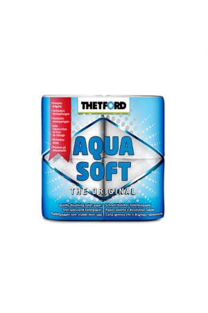 Thetford Thetford Aqua soft toiletpapier a 4 rol Thetford Thetford Aqua soft toiletpapier a 4 rol