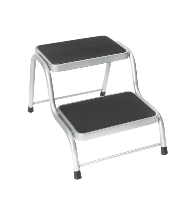 Bo-Camp Bo-Camp Caravanopstap 2 Treden rond 5314998 Bo-Camp caravan 5314998 ecru bij Leerentveldvrijetijd.nl