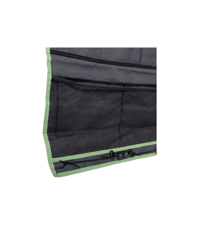 Bo-Camp Bo-Camp Tentschort 11 vaks met spiegel 1771505 Bo-Camp caravan 1771505 ecru bij Leerentveldvrijetijd.nl