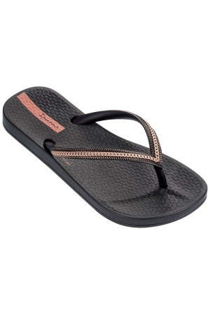 Ipanema Ipanema Anatomic Metallic Kids Slippers Black/Rose Ipanema Ipanema Anatomic Metallic Kids Slippers Black/Rose