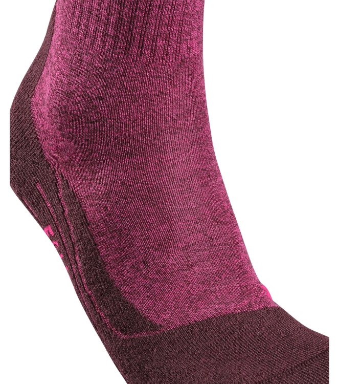 Falke Falke TK2 Explore Wool Women 8593_burgundy 16395 8593_burgundy Falke wandelsokken 16395 multi kleur bij Leerentveldvrijetijd.nl