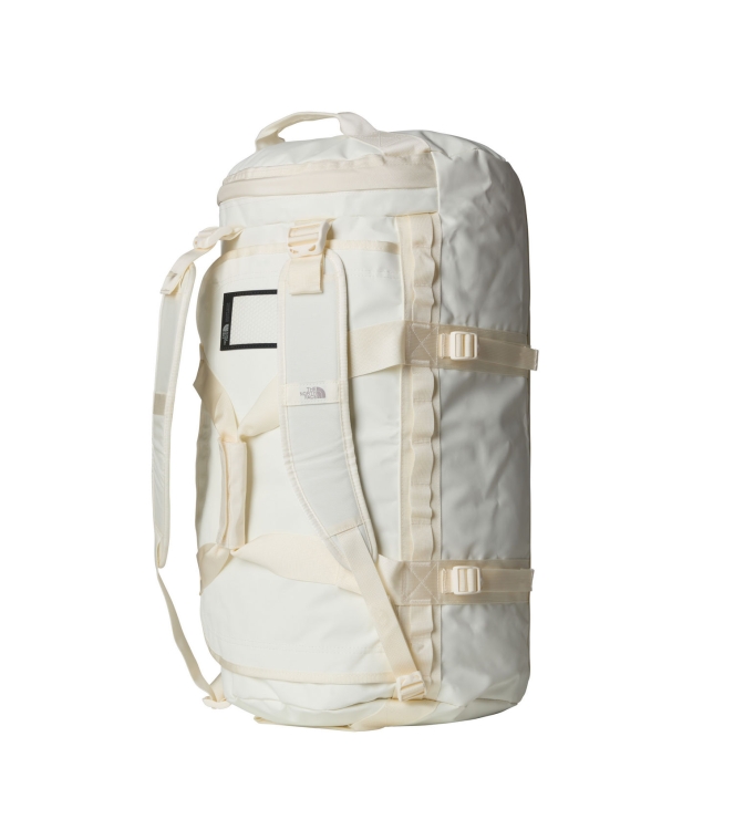 The North Face The North Face Base Camp Duffel Medium ubo white dune-tnf white NF0A52SA UBO White Dune-Tnf White The North Face tassen NF0A52SA roze bij Leerentveldvrijetijd.nl