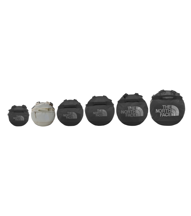 The North Face The North Face Base Camp Duffel Small ubo white dune-tnf white NF0A52ST UBO White Dune-Tnf White The North Face tassen NF0A52ST roze bij Leerentveldvrijetijd.nl