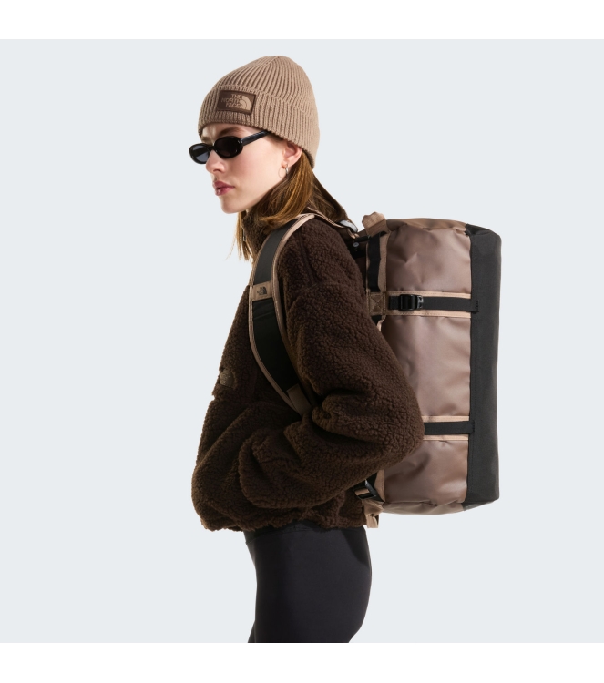 The North Face The North Face Base Camp Duffel XSmall xe7 smokey brown/tn NF0A52SS XE7 Smokey Brown/Tn The North Face tassen NF0A52SS oranje bij Leerentveldvrijetijd.nl