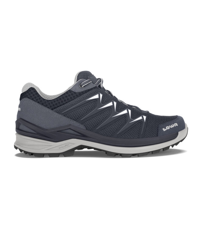 Lowa Lowa Innox Pro GTX Lo 7910 steelblue/offwhite LM311709 7910 steelblue/offwhite Lowa wandelschoenen LM311709 antraciet bij Leerentveldvrijetijd.nl