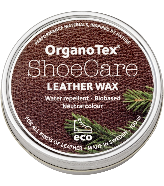 OrganoTex OrganoTex ShoeCare Leather wax (100 ml) 103106 OrganoTex schoen accessoires 103106 ecru bij Leerentveldvrijetijd.nl