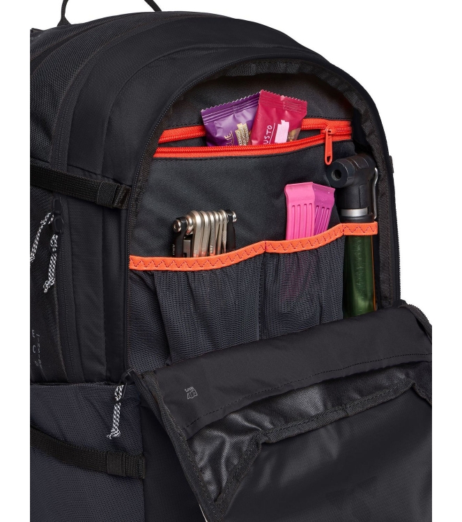 Vaude Vaude Bike Alpin 23+5 dagtour rugzak 010_black 47281 010_Black Vaude tassen 47281 licht grijs bij Leerentveldvrijetijd.nl