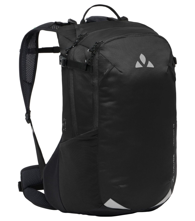 Vaude Vaude Trailvent 15 dagtour rugzak 010_black 47276 010_Black Vaude tassen 47276 licht grijs bij Leerentveldvrijetijd.nl