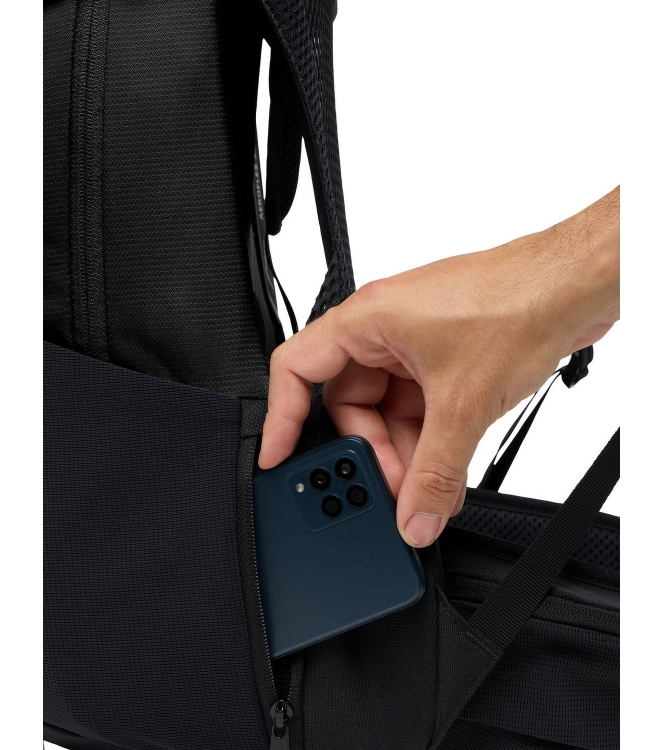 Vaude Vaude Trailvent 15 dagtour rugzak 010_black 47276 010_Black Vaude tassen 47276 licht grijs bij Leerentveldvrijetijd.nl