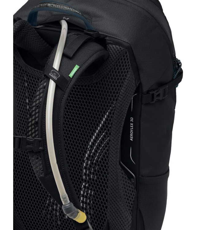 Vaude Vaude Women\'s Skomer Zip 22 dagtour rugzak 010_black 47370 010_Black Vaude tassen 47370 licht grijs bij Leerentveldvrijetijd.nl