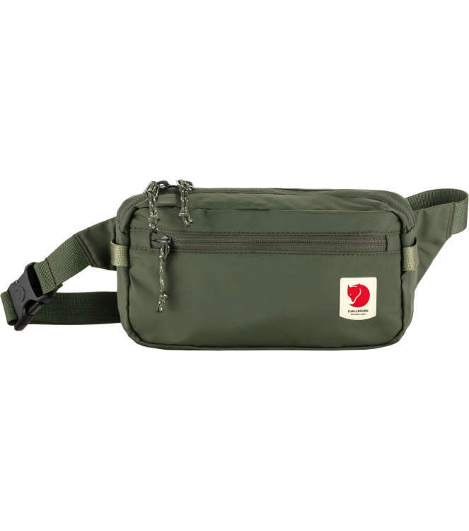 Fjällräven Fjällräven High Coast Hip Pack 623_mountain green F23223 623_Mountain Green Fjällräven tassen F23223 donker grijs bij Leerentveldvrijetijd.nl