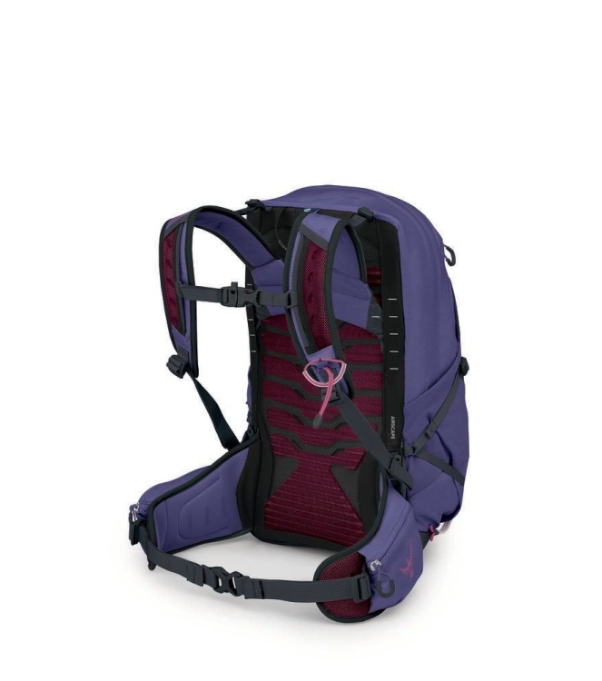 Osprey Osprey Tempest 22 dagtour rugzak 1095_deep fig/hotspot pink 10006802 1095_Deep Fig/Hotspot Pink Osprey tassen 10006802 blauw combinatie bij Leerentveldvrijetijd.nl