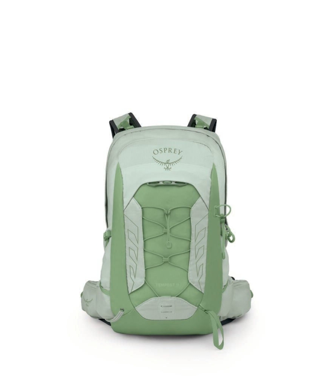 Osprey Osprey Tempest 11 1091_frosty mint green/botanica 10006793 1091_Frosty Mint Green/Botanica Osprey tassen 10006793 zwart bij Leerentveldvrijetijd.nl
