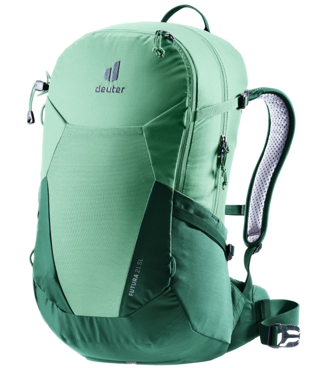 Deuter Deuter Futura 21 SL Dagtour rugzak 2293_spearmint/seagreen DR3400021 2293_Spearmint/seagreen Deuter tassen DR3400021 blauw bij Leerentveldvrijetijd.nl