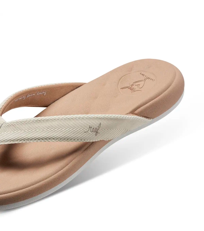 Reef Reef Cushion Harmony teenslipper sand CJ4571 Sand Reef slippers CJ4571 jeans bij Leerentveldvrijetijd.nl
