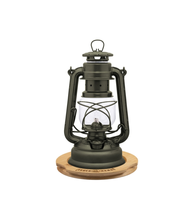 Feuerhand Feuerhand Bamboe Onderzetter Stormlamp 276 FH 276-COASTER Feuerhand caravan FH 276-COASTER ecru bij Leerentveldvrijetijd.nl