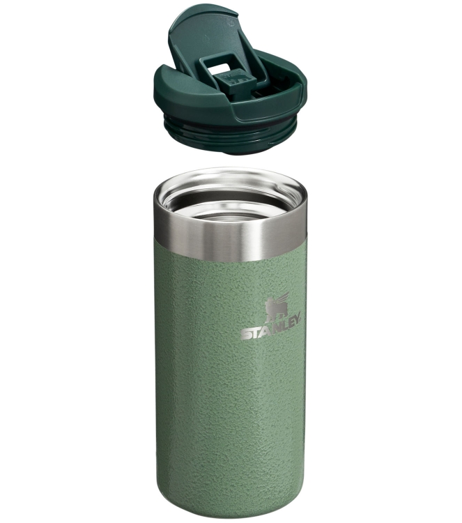 Stanley Stanley The AeroLight™ Transit Mug .35L / 12oz hammertone green 10-10788-096 Hammertone Green Stanley koken 10-10788-096 blauw bij Leerentveldvrijetijd.nl