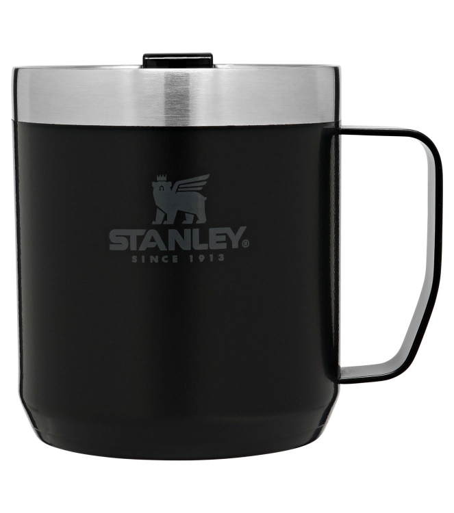 Stanley Stanley The Everyday Camp Mug .35L / 12oz matte black pebble 10-09366-006 Matte Black Pebble Stanley koken 10-09366-006 licht grijs bij Leerentveldvrijetijd.nl