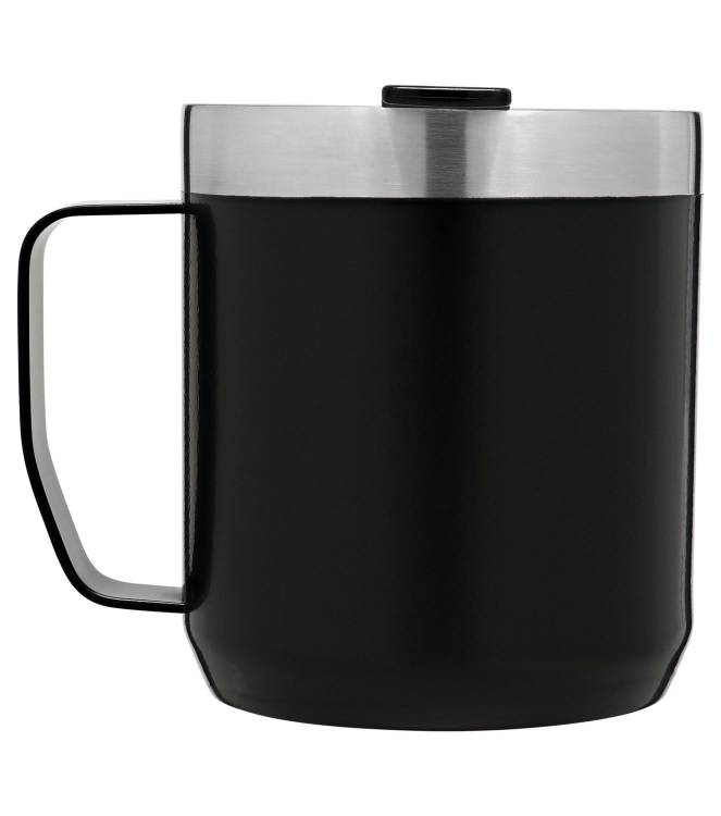 Stanley Stanley The Everyday Camp Mug .35L / 12oz matte black pebble 10-09366-006 Matte Black Pebble Stanley koken 10-09366-006 licht grijs bij Leerentveldvrijetijd.nl