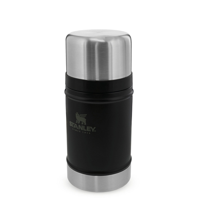 Stanley Stanley The Legendary Food Jar .7L / 24oz matte black pebble 10-07936-004 Matte Black Pebble Stanley koken 10-07936-004 licht grijs bij Leerentveldvrijetijd.nl